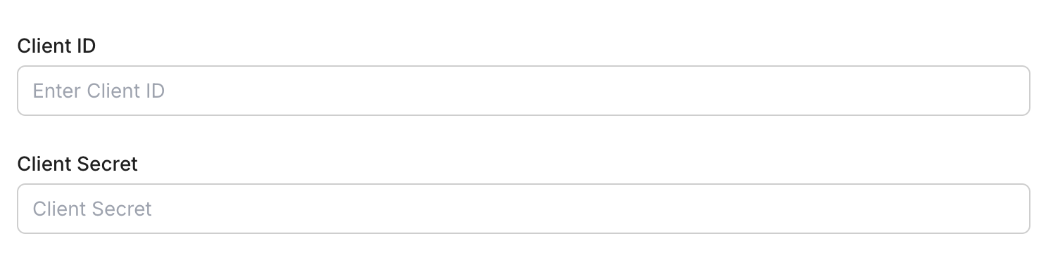 Adding credentials for GitHub in Scalekit dashboard